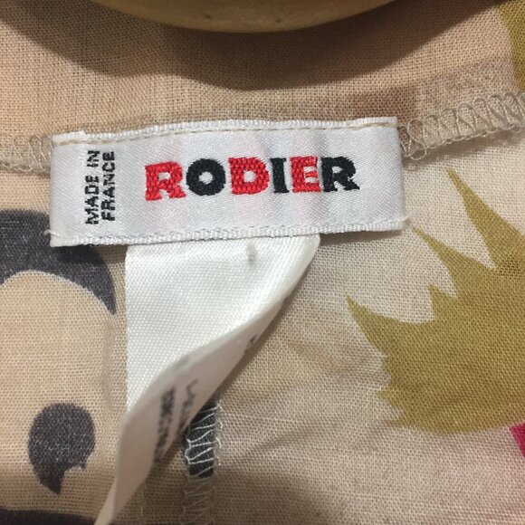 VINTAGE RODIER PRINT SKIRT SETS SIZE 40 - Picture 11 of 11